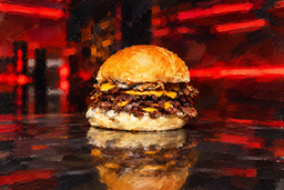Glazed Smash Burger