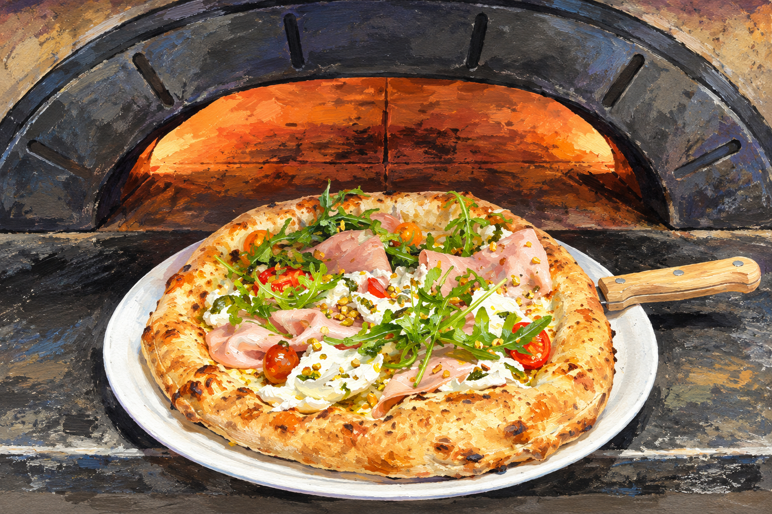 Pizzas & Burgers L’Atelier De Crystal Beach