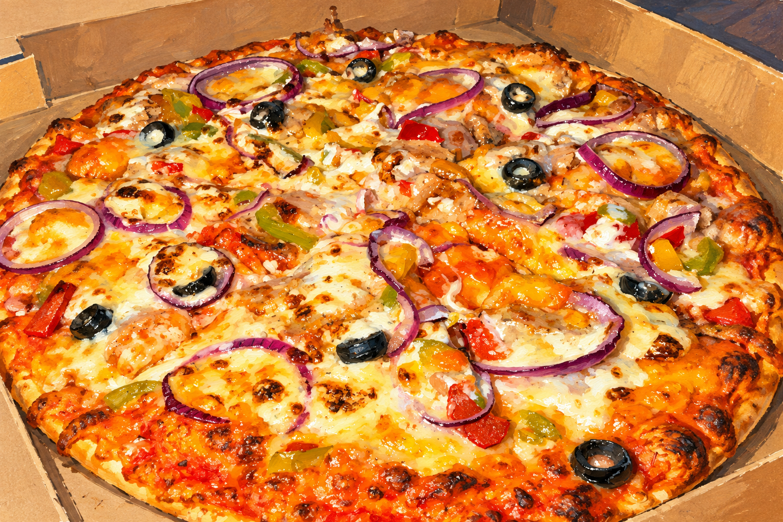 Tropik' Pizza By Pizzburger